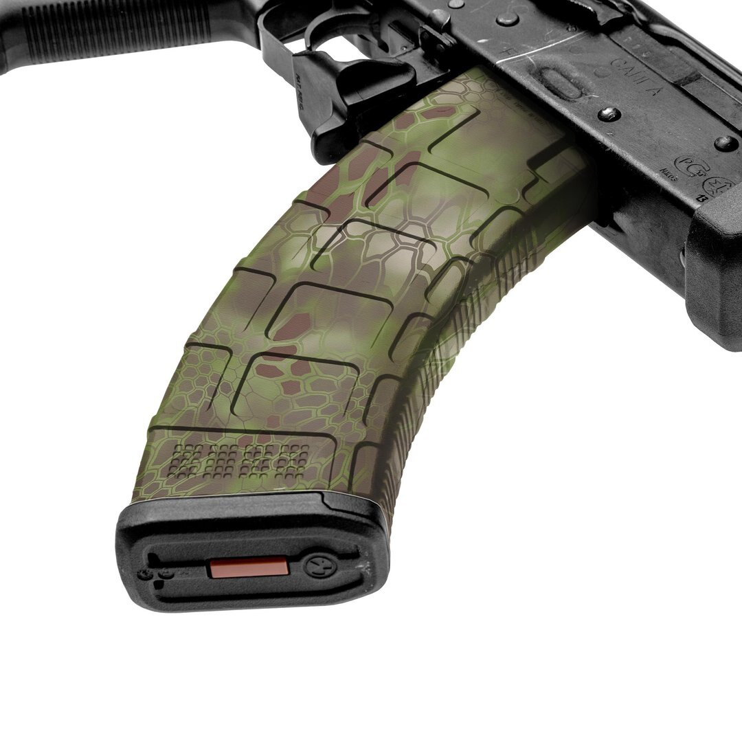 GunSkins® prémiový vinylový skin na zásobník AK-47 – Kryptek Mandrake™ (Farba: Kryptek Mandrake™)