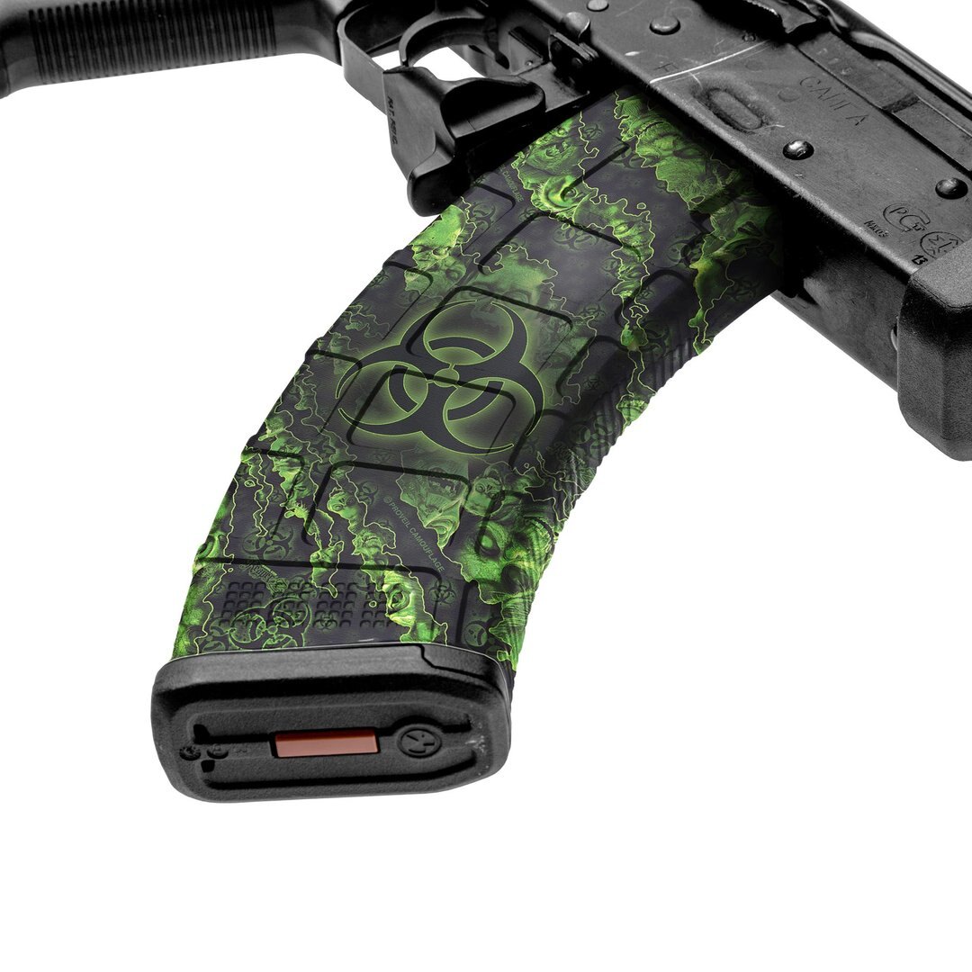 GunSkins® prémiový vinylový skin na zásobník AK-47 – Proveil® Reaper Z™ (Farba: Proveil® Reaper Z™)