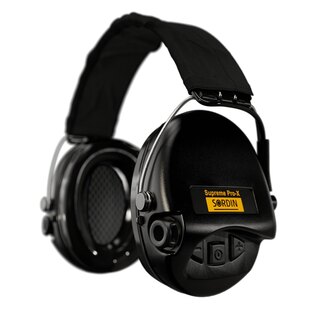 Elektronické chrániče sluchu Supreme Pro-X Sordin®, textilný náhlavník
