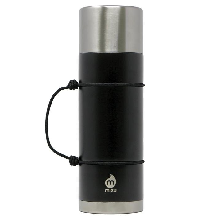 Nerezová termoska D10 Enduro Mizu® 1000 ml – Čierna (Farba: Čierna)