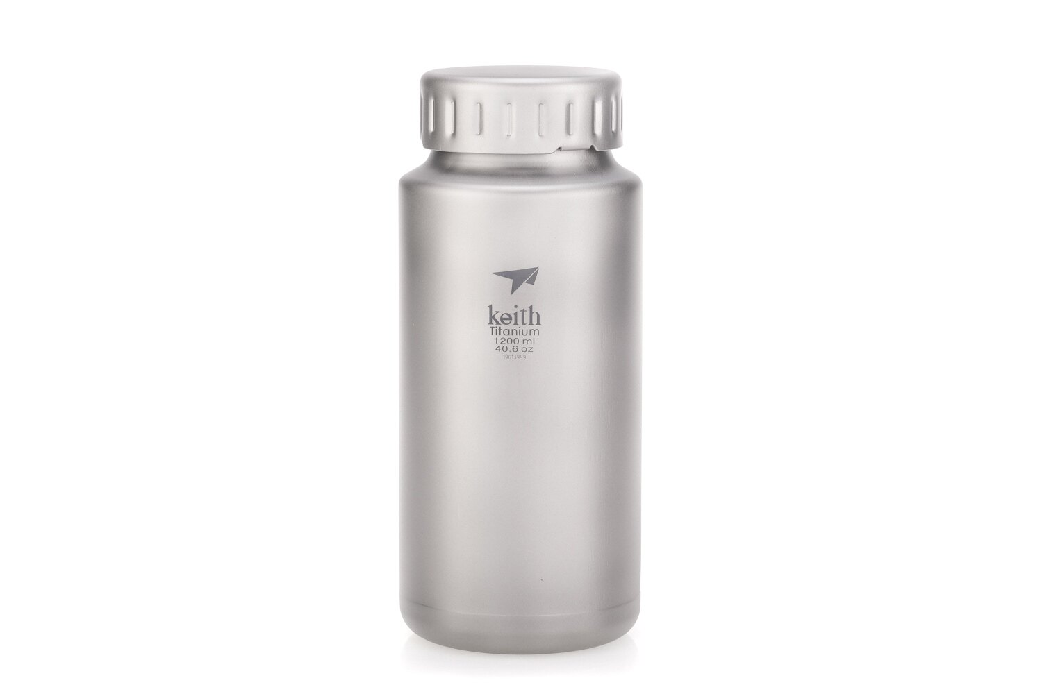 Titánová fľaša Sport Bottle Keith® 1,2 l (Farba: Strieborná)