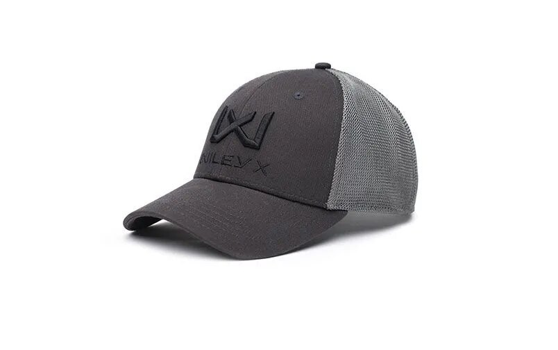 Šiltovka Trucker Cap Logo WX WileyX® – čierna, Dark Grey (Farba: Dark Grey, Varianta: čierna)