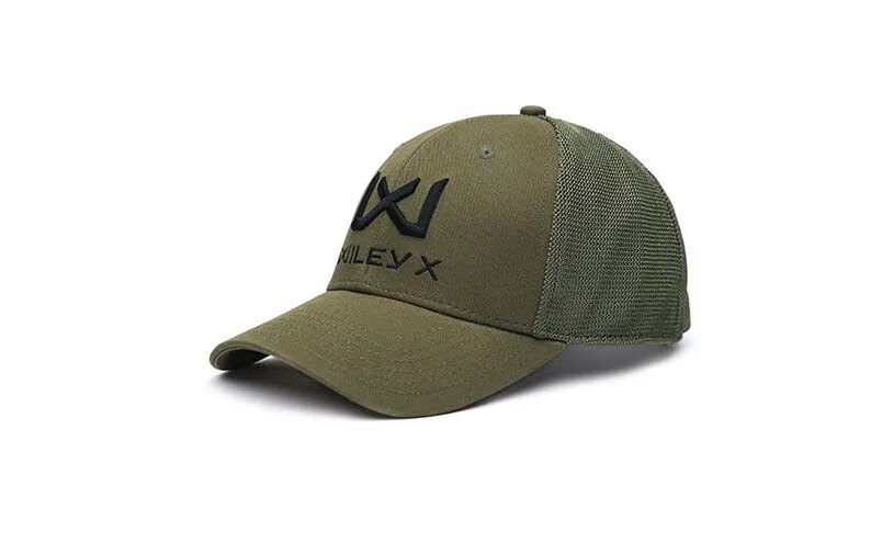 Šiltovka Trucker Cap Logo WX WileyX® – čierna, Olive Green  (Farba: Olive Green , Varianta: čierna)