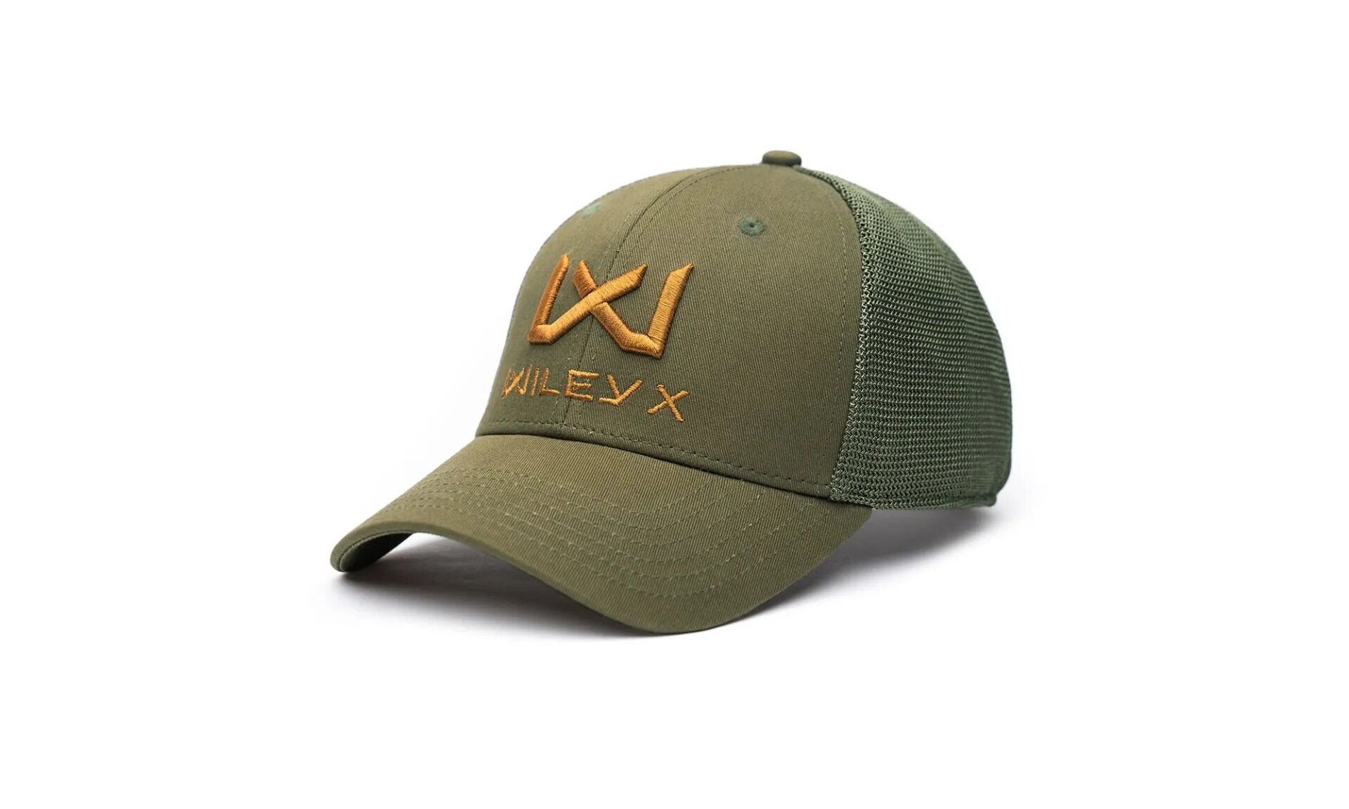 Šiltovka Trucker Cap Logo WX WileyX® – Tan, Olive Green  (Farba: Olive Green , Varianta: Tan)