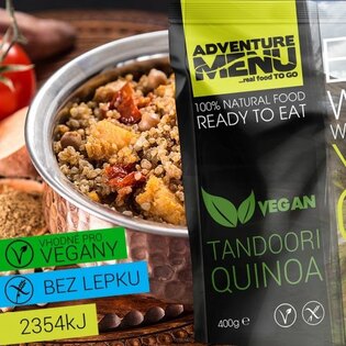 Adventure Menu® - Tandoori Quinoa VEGÁN