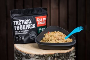 Dehydrované jedlo Tactical Foodpack® ryža s kuracím mäsom