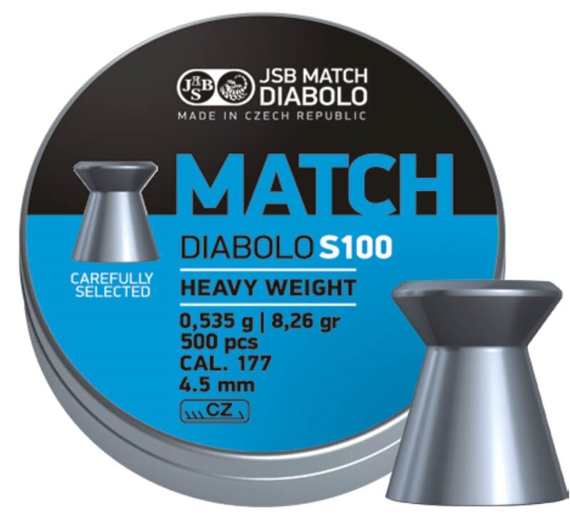 Diabolky Blue Match S100 4.51 mm JSB® / 500 ks