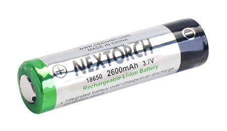 Dobíjacia batéria 18650 (2600 mAh) NexTorch®