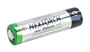 Dobíjacia batéria 18650 (2600 mAh) NexTorch®