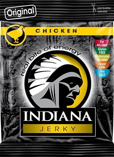 Indiana Jerky® - Kuřecí šušené maso 25g