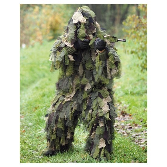 Maskovacia súprava "Hejkal" ghillie Suit OAK LEAF 3D Mil-Tec® - woodland