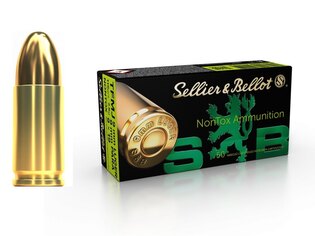 Náboje Nontox Sellier & Bellot® / 9 mm Luger / 7,5 g - 115 grs / 50 ks