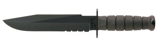 Nôž s pevnou čepeľou KA-BAR® Fighter s kombinovaným ostrím