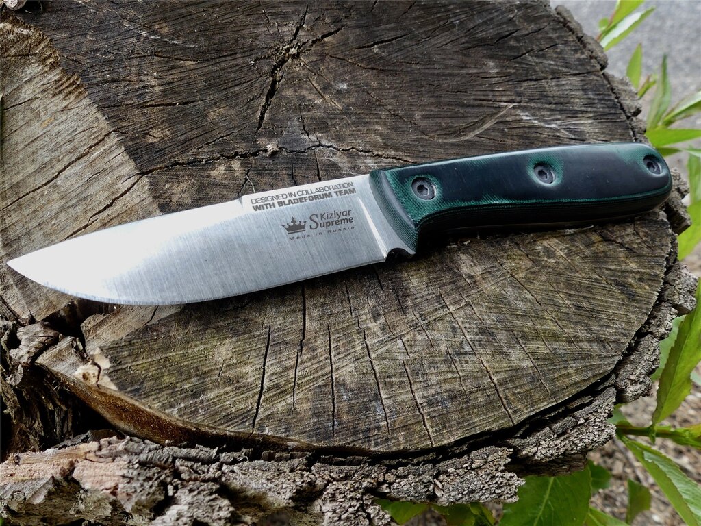 Nôž s pevnou čepeľou Kizlyar SUPREME® Colada CMP S35VN