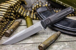 Nôž s pevnou čepeľou Kizlyar SUPREME® Delta AUS 8