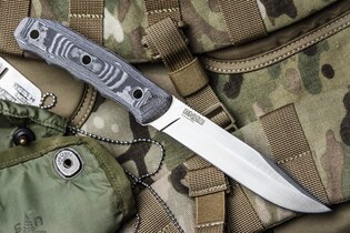 Nôž s pevnou čepeľou Kizlyar SUPREME® Enzo AUS 8