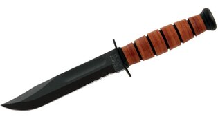 Nôž s pevnou čepeľou Short Fighting KA-BAR®, kombinované ostrie