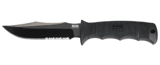 Nôž s pevnou čepeľou SOG® Seal Pup Elite, puzdro Kydex® - čierny
