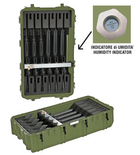 Odolný vodotesný kufor na 12 pušiek 10840 Explorer Cases® / s penou