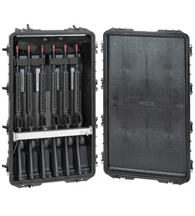 Odolný vodotesný kufor na 6 pušiek 10826 Explorer Cases® / so zbraňovým systémom