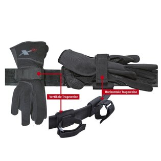 Opaskový držiak na rukavice COP® veľký pre vertikálne nosenie