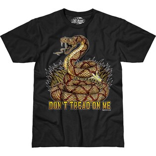 Pánske tričko 7.62 Design® Don't  Tread On Me - čierne