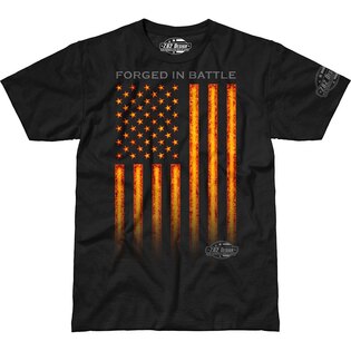 Pánske tričko 7.62 Design® Forged In Battle - čierne