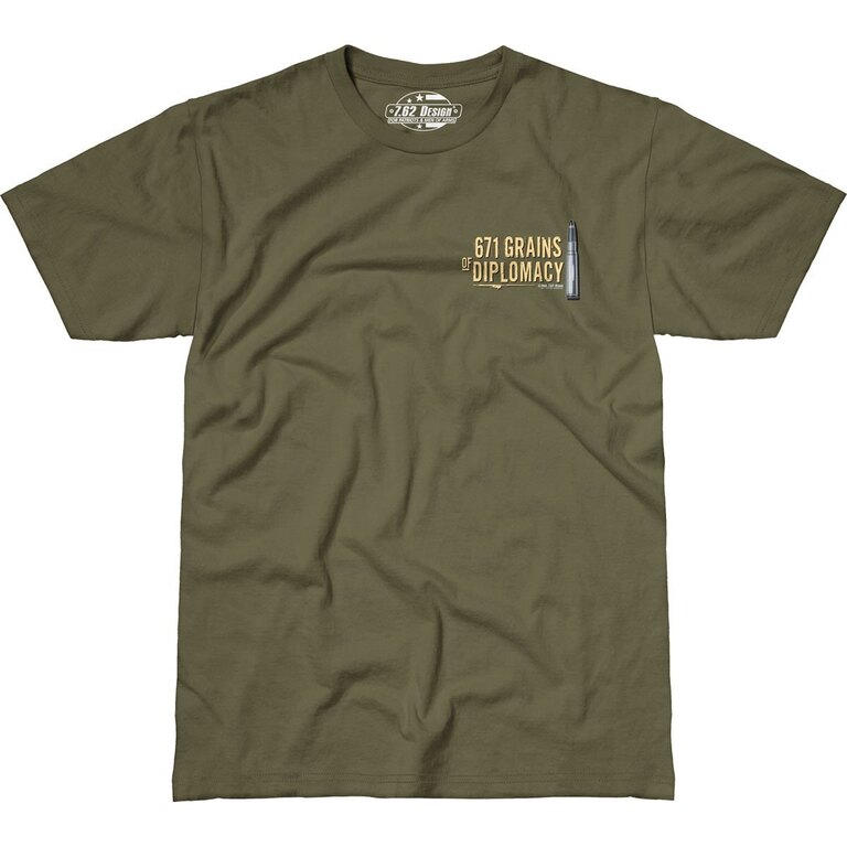 Pánske tričko 7.62 Design® Sniper Team - zelené