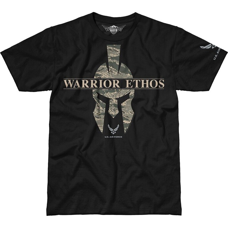 Pánske tričko 7.62 Design® US Air Force Warrior Ethos - čierne