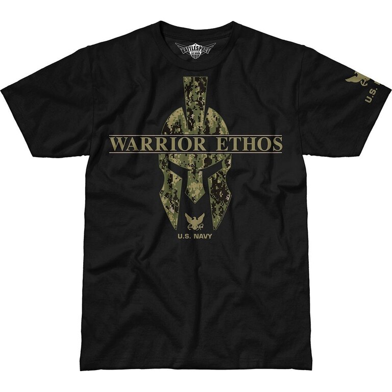 Pánske tričko 7.62 Design® US Navy Warrior Ethos - čierne