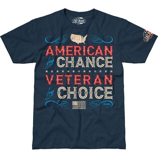 Pánske tričko 7.62 Design® Veteran By Choice - modré