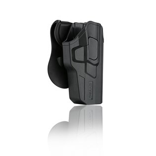 Pištoľové puzdro R-Defender Gen3 Cytac® Smith & Wesson Bodyguard .380 pre zbraň s integrovaným Crimson Trace laserom - čierne
