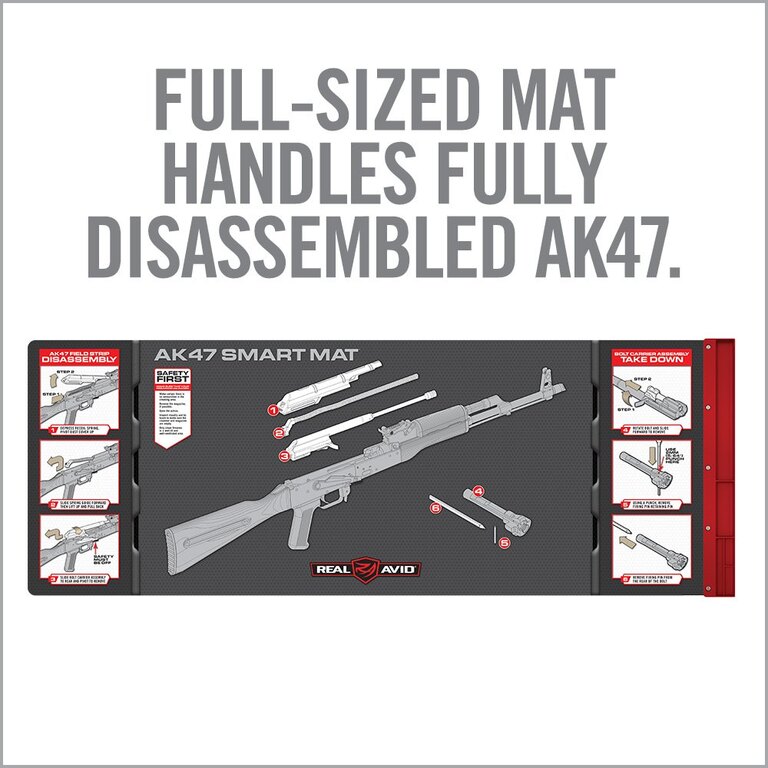 Podložka s návodom pre čistenie modelu AK47