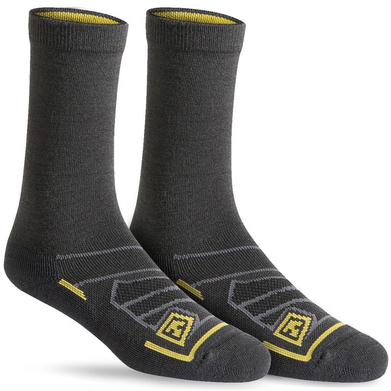 Ponožky First Tactical® All Season Merino 9" - čierne