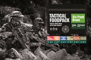 Sada dehydrovaného jedla Tactical Foodpack® Tactical Six Pack Bravo