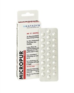 Tablety na čistenie vody Micropur Forte MF 1T Katadyn®, 50 tabliet