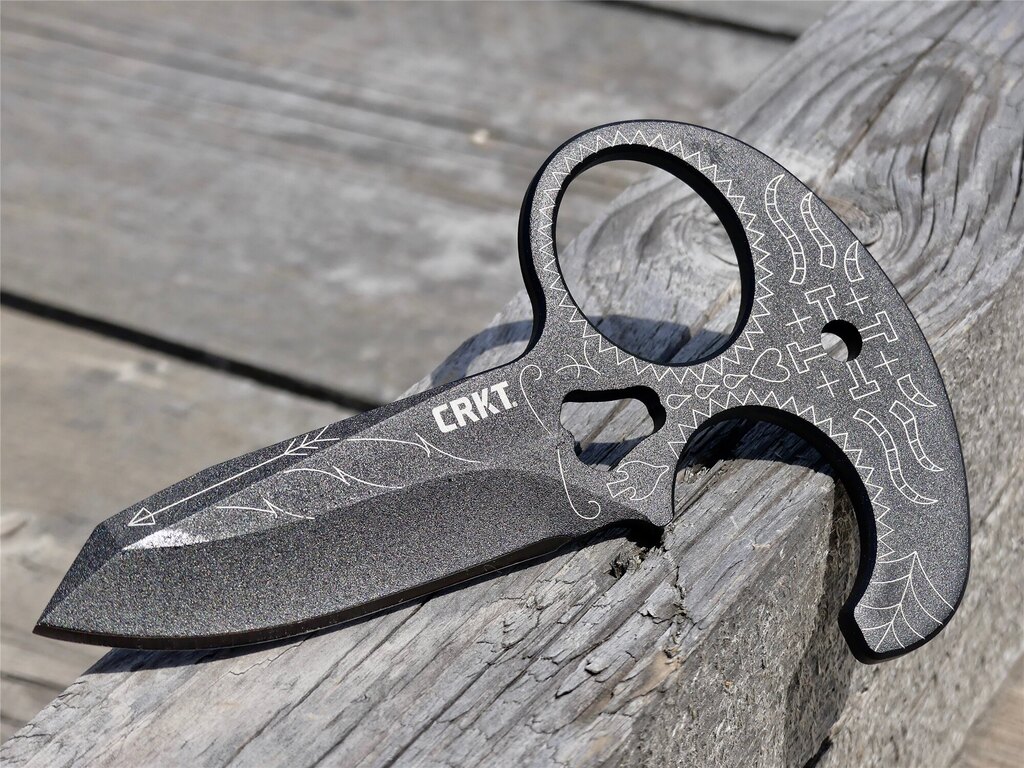 Tlačný nôž Tecpatl™ CRKT® - čierny