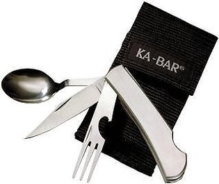 Viacúčelový nôž KA-BAR® Hobo 3-in-1 Utensil Kit