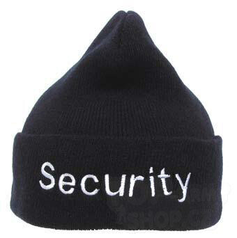 Zimná čapica MFH® "SECURITY" akrylová - čierna